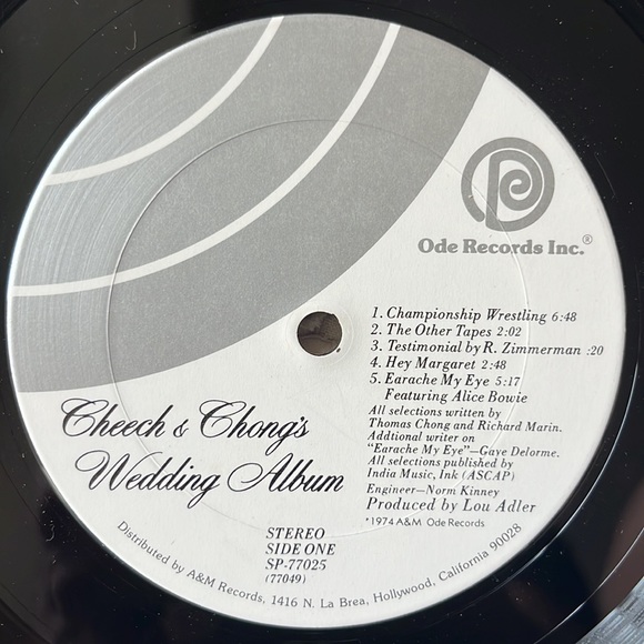 Cheech & Chong - “Cheech & Chong’s Wedding Album” Vinyl LP - Picture 4 of 5